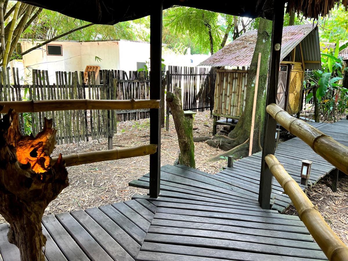 Cabanas Bambutan Palenque Exteriör bild