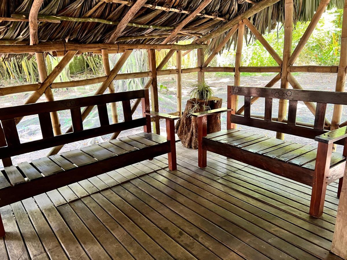 Cabanas Bambutan Palenque Exteriör bild
